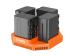 SmallRig 4834 NP-F970 Sony Dörtlü Şarj Cihazı 