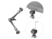SmallRig 4489 Hawklock Rosette Magic Arm 