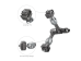SmallRig 4490 Hawklock Rosette Magic Arm 