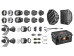 Godox Knowled MS60R 2K 60W RGB 2'li LED Işık Kiti