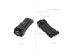 SmallRig 2837C Omuz Pedi 