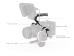 SmallRig 4520 Nikon Z6III Kamera için Kafes Kiti 
