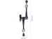 SmallRig 3959 11" Rosette Arm 