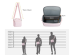 K&F Concept Omuz Çantası 5L Pembe (KF13,179V2) 