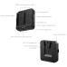 SmallRig 5536 NP-F Tipi Batarya Plakası ve 36w Şarj Aleti Çalışırken Değiştirilebilme Özelliği