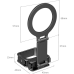SmallRig 6004 DJI Osmo Pocket 4 / 3 için MagSafe Özellikli Manyetik Montaj Aparatı 
