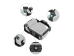 SmallRig 6702 Sony A7R VI Uyumlu HawkLock Kafes DJI ile Uyumludur