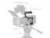 SmallRig 6381 Canon EOS R6 V Uyumlu HawkLock Hızlı Çıkarma Full Kafes Seti Üst Tutma Kolu, Kablo Tutucu ve V-Mount Plate Dahildir