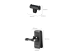 SmallRig 6307 DJI Osmo Action 6 / Nano Uyumlu Sırt Çantası Klipsi