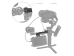 SmallRig 3026 DJI RS 2 / RSC 2 / RS 3 / RS 3 Pro / RS 3 Mini  İçin Nato Clamp İle Monitor Mount  