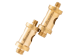 Arcury 1/4"-3/8" Brass Screw Adapter (SA-08) 