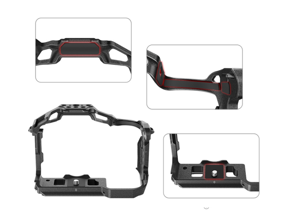 SmallRig 4003 Canon EOS R7 Black Mamba Kafes