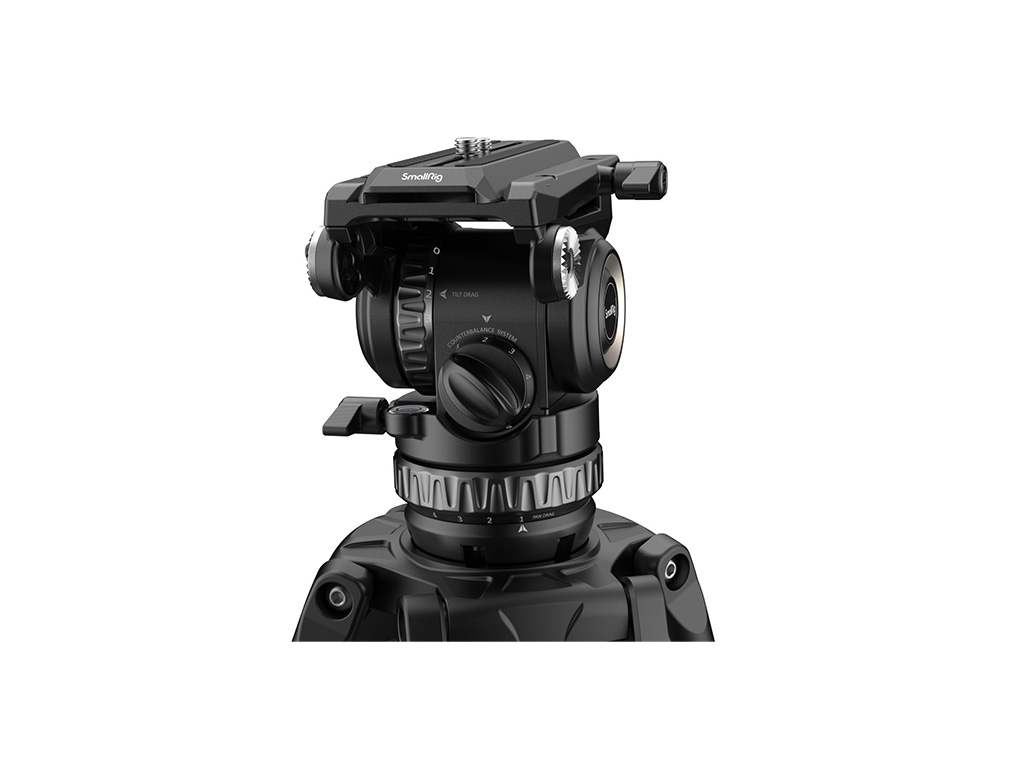 SmallRig 4465 AD-Pro8 FreeBlazer 8kg Taşıma Kapasiteli Karbon Fiber Video Tripodu 196cm Maksimum Uzunluk
