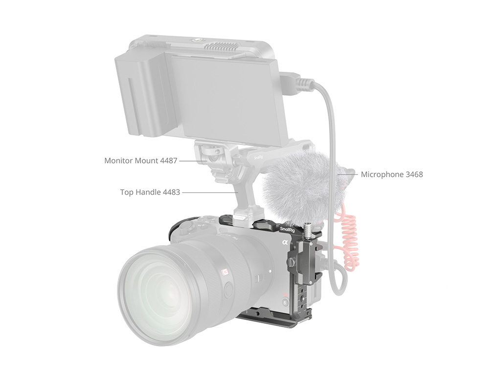 SmallRig 4770 FX3 / FX30 Uyumlu Kafes