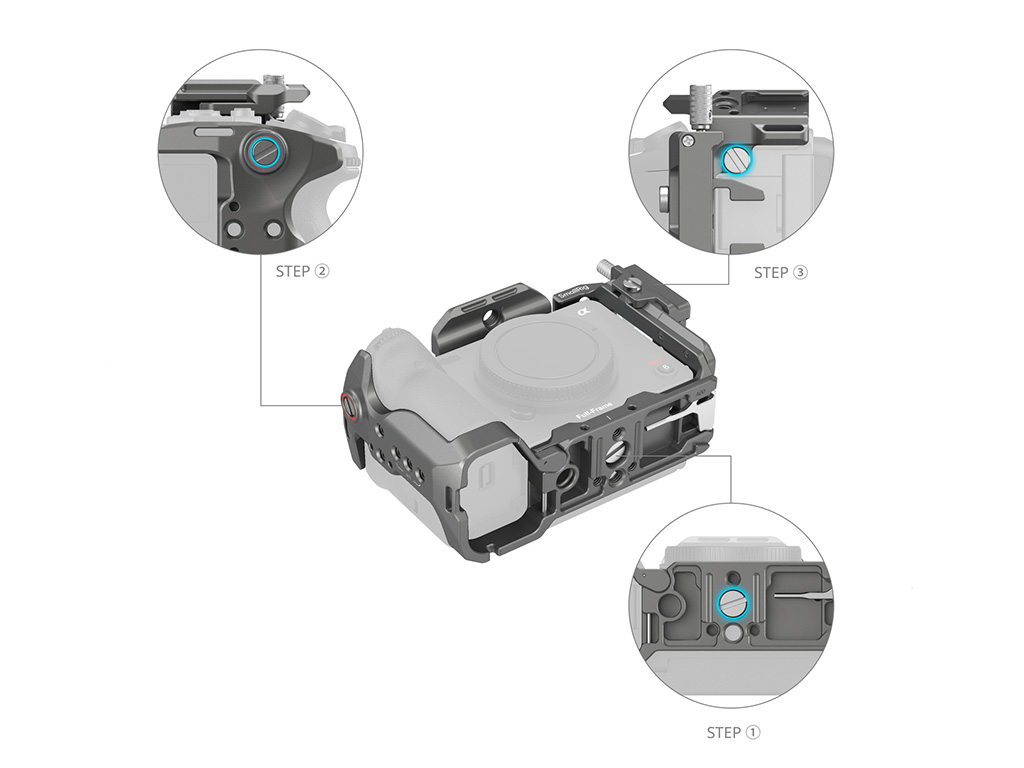 SmallRig 4770 FX3 / FX30 Uyumlu Kafes