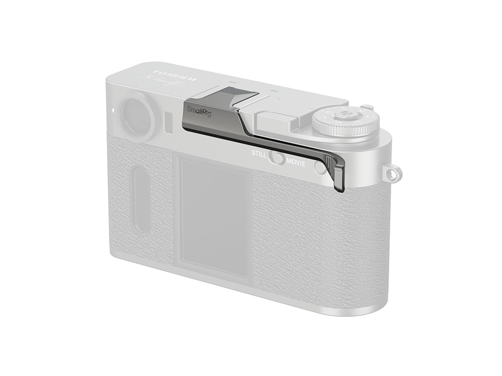SmallRig 5333 Fujifilm X-Half Uyumlu Koyu Gümüş Parmak Grip