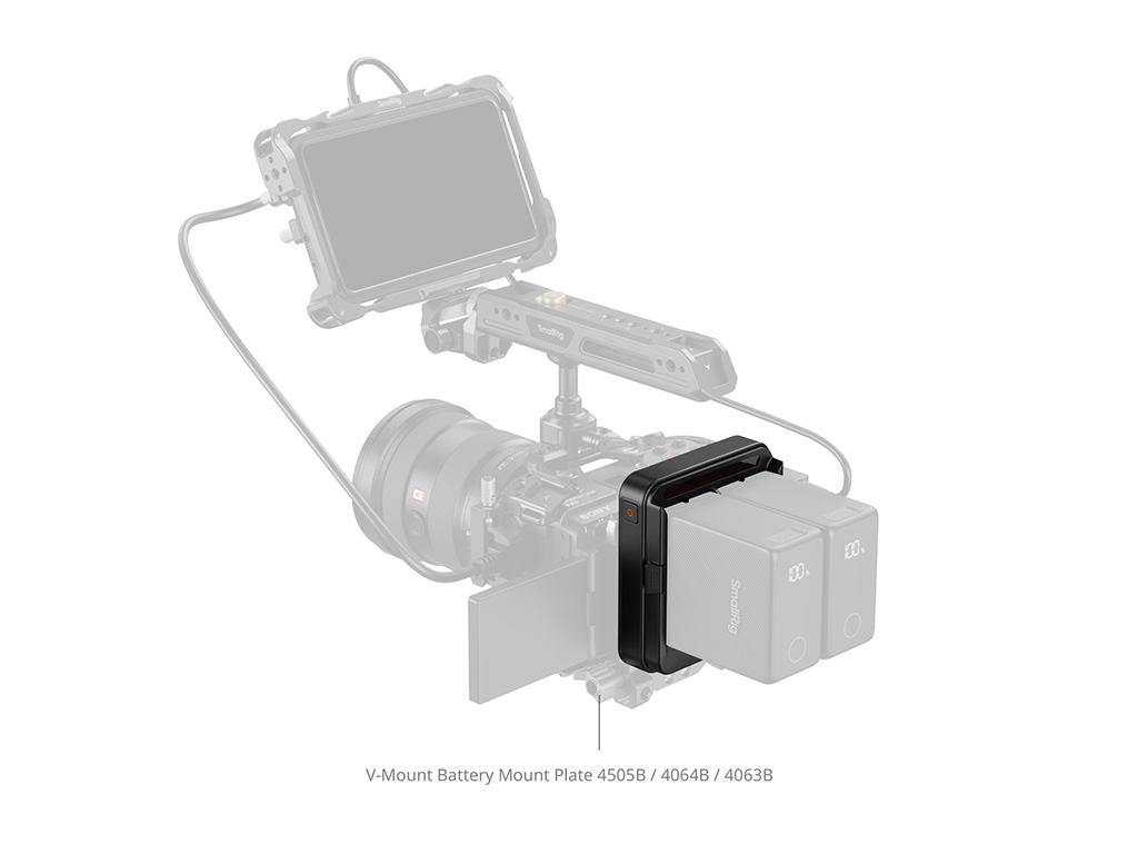 SmallRig 5536 NP-F Tipi Batarya Plakası ve 36w Şarj Aleti Çalışırken Değiştirilebilme Özelliği