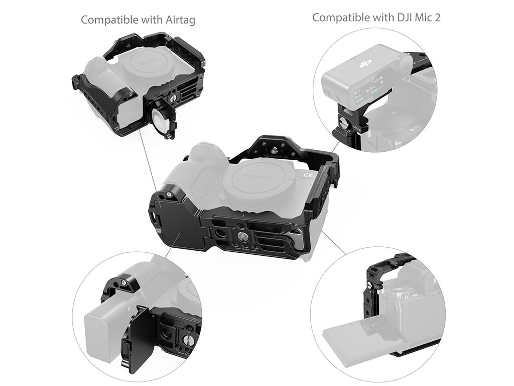 SmallRig 5583 Sony A7R V / A7 IV / A7S III Uyumlu Kafes
