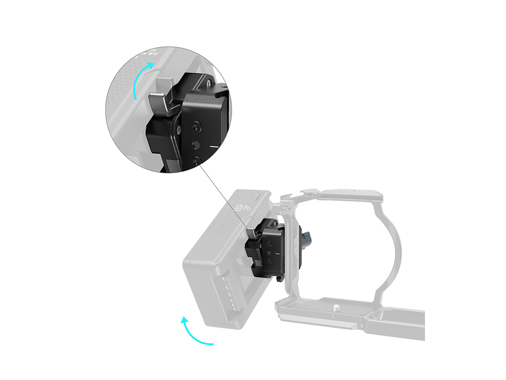 SmallRig 5690 Arca Swiss V-Mount Batarya Bağlantı Plakası