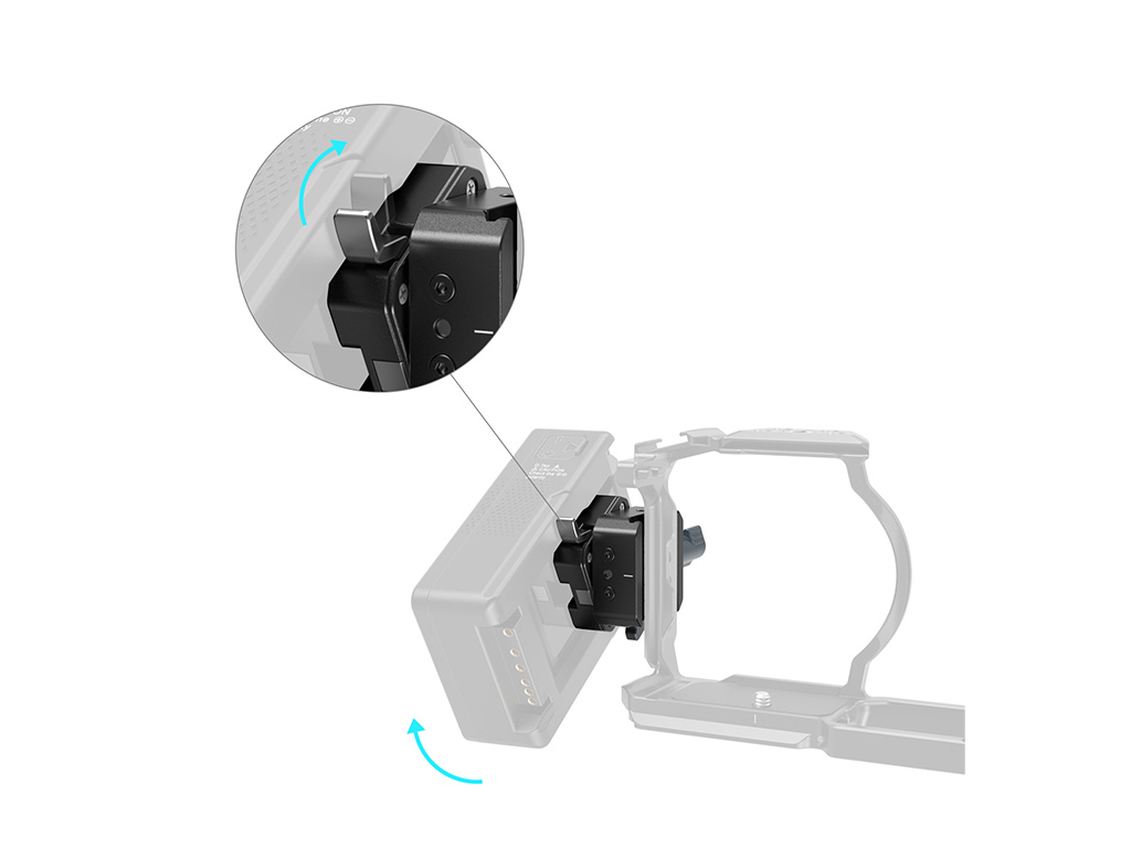 SmallRig 5690 Arca Swiss V-Mount Batarya Bağlantı Plakası