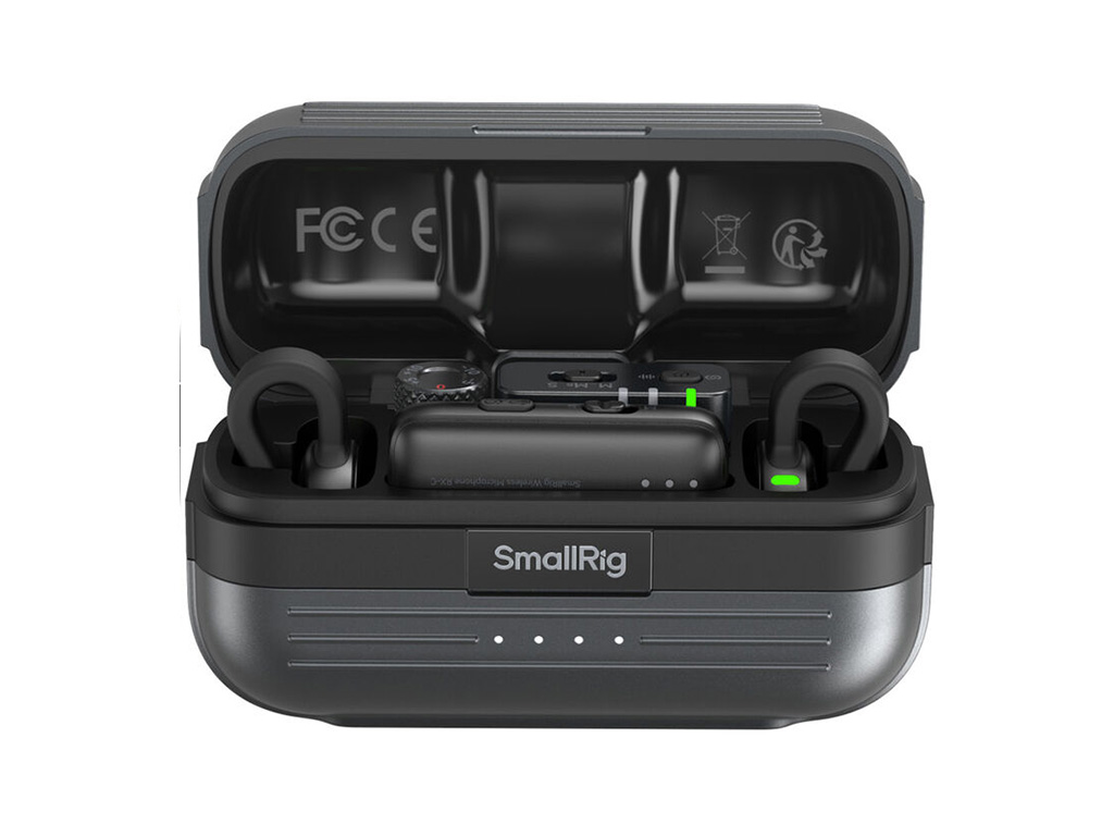 SmallRig 5715 S70 Siyah 2 Kişilik 48kHz/24bit Kablosuz Yaka Mikrofonu Kamera ve Akıllı Telefonlar için
