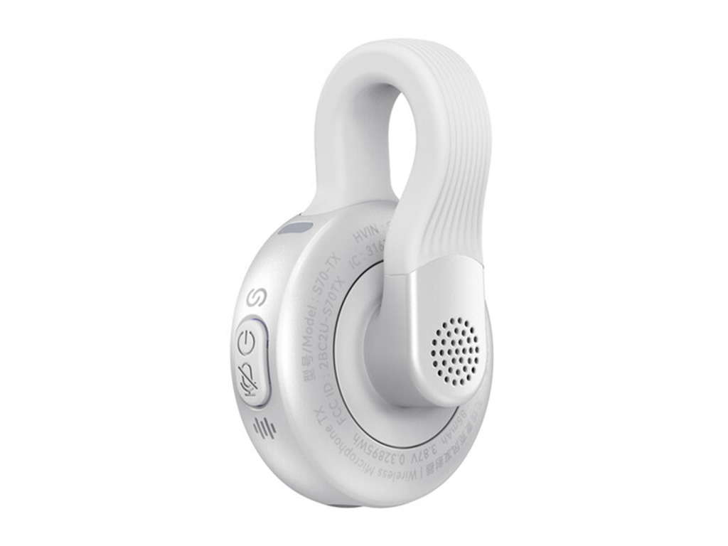 SmallRig 5716 S70 Gümüş 2 Kişilik 48kHz/24bit Kablosuz Yaka Mikrofonu Kamera ve Akıllı Telefonlar için