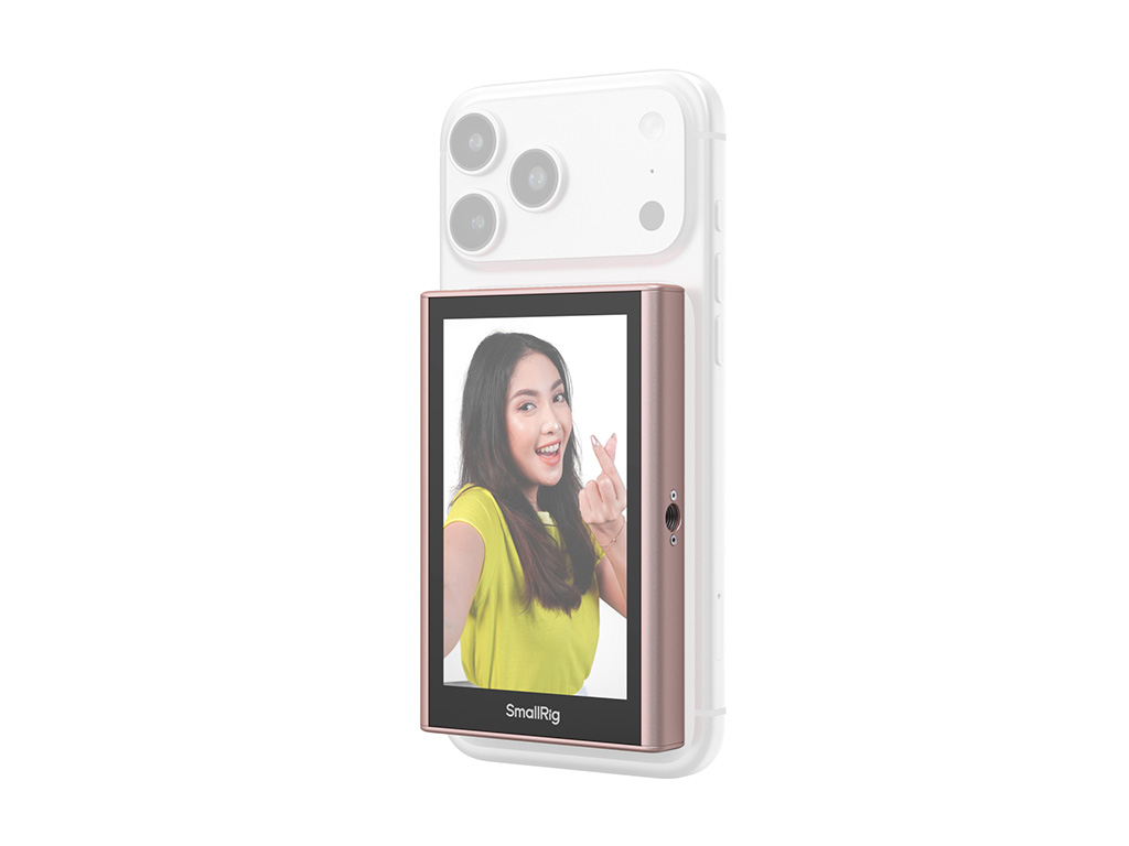 SmallRig 5746 Cep Telefonları ile Uyumlu Magsafe Kablosuz Selfie Monitörü iOS ve Android Uyumlu, 10 Metre Mesafe