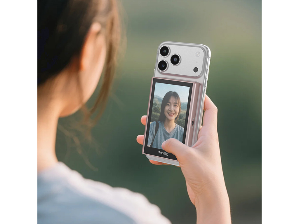 SmallRig 5746 Cep Telefonları ile Uyumlu Magsafe Kablosuz Selfie Monitörü iOS ve Android Uyumlu, 10 Metre Mesafe