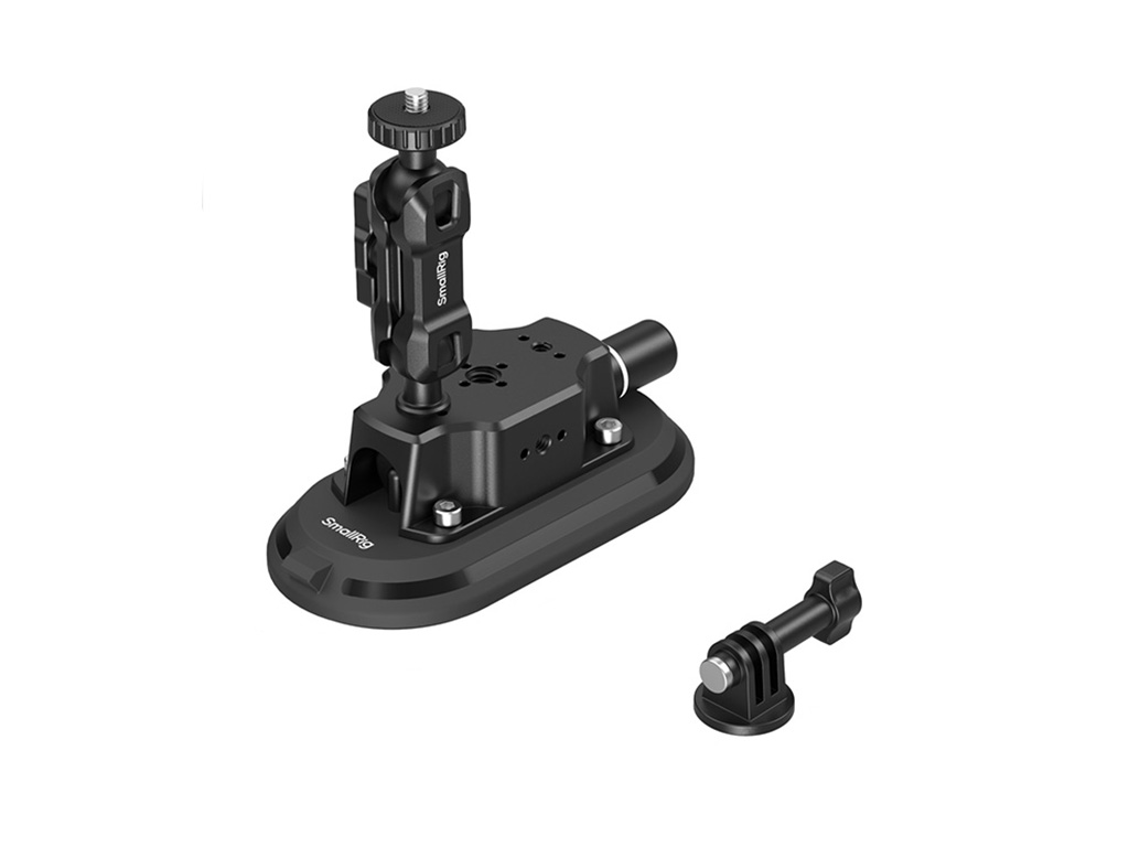 SmallRig 5842 Aksiyon Kameralar için 3x6" Vakum Bağlantı Aparatı 1.5kg Taşıma Kapasitesi