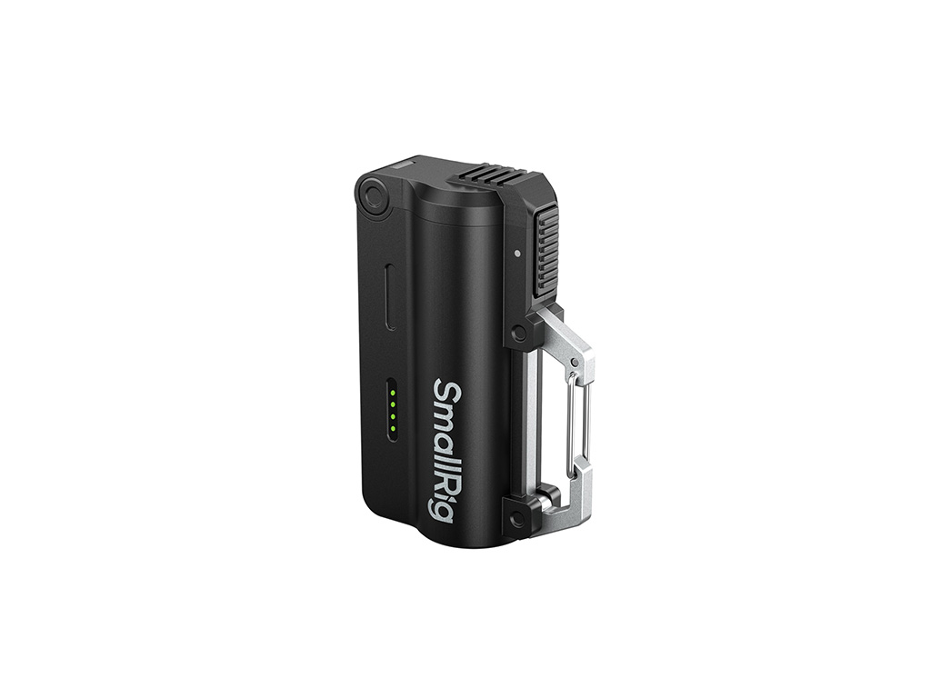 SmallRig 6089 2' si 1 Arada 10000mAh Klipsli Şarj Cihazı ve Powerbank Değiştirilebilir Bataryalı