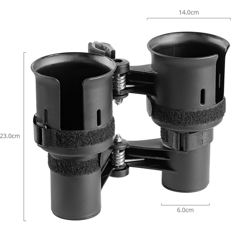 SmallRig 6255 Kamera Arabası İçin Çift Bardak Tutucu