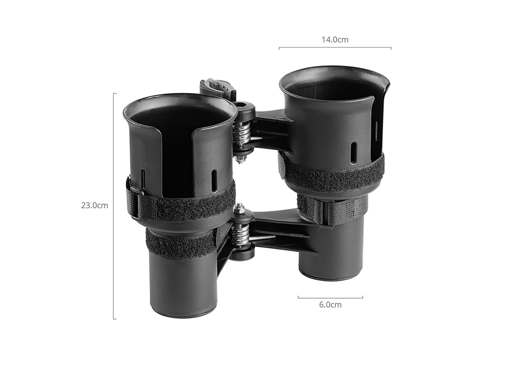 SmallRig 6255 Kamera Arabası İçin Çift Bardak Tutucu