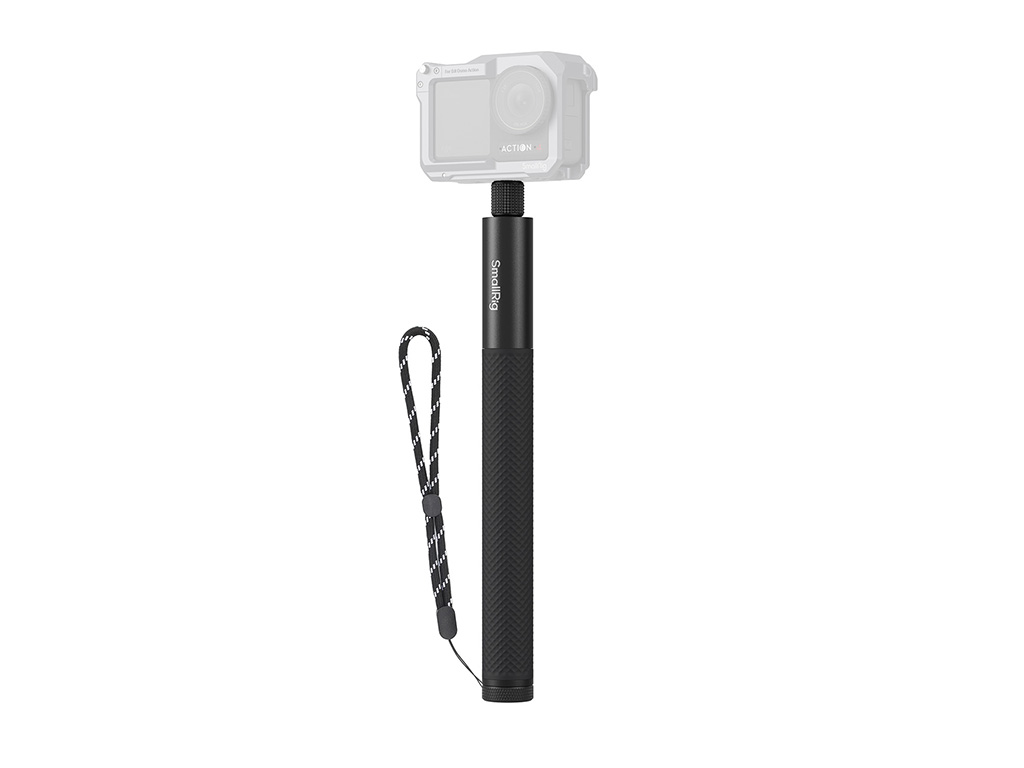 SmallRig 6319 Aksiyon Kamera ile Uyumlu Selfie Çubuğu 28-1120cm Arasında Uzayabilir