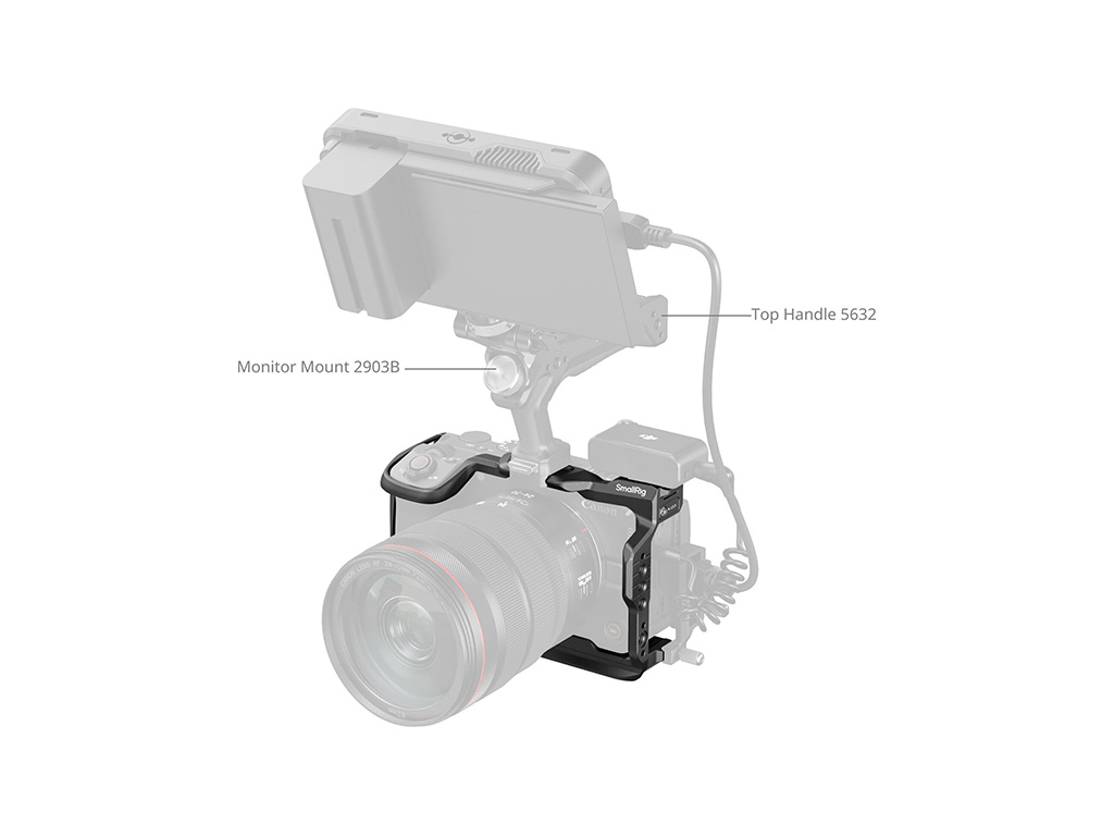 SmallRig 6372 Canon EOS R6 V Uyumlu HawkLock Hızlı Çıkarma Kafesi