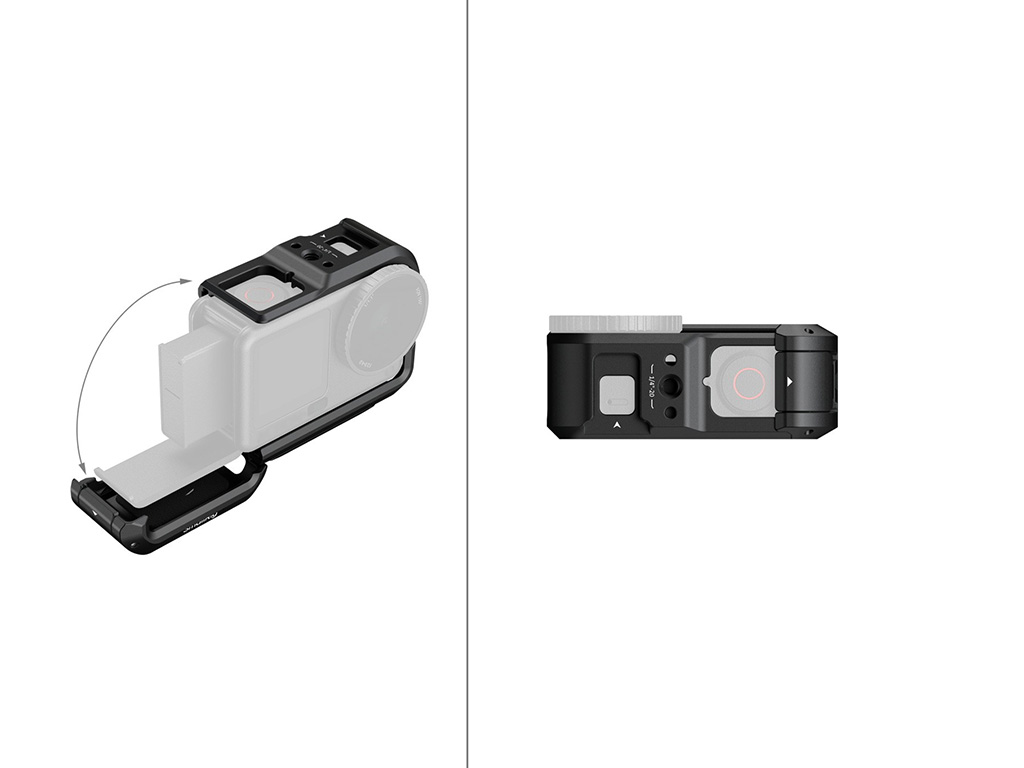 SmallRig 6374 DJI Osmo Action 6 için Kamera Kafesi Kiti ve Filtre Seti ND8 / ND16 / ND32 ve CPL