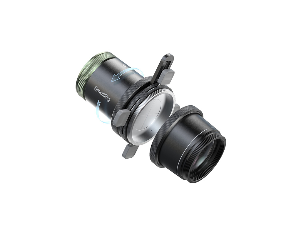 SmallRig 6376 RF 10C / RF 20C Uyumlu 4x Parlak SP Air Spotlight 10 Adet Gobo Dahil