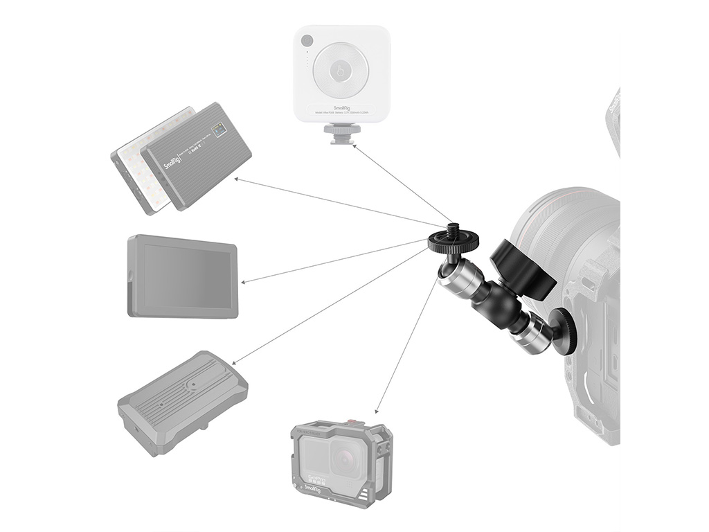 SmallRig 6509 Mini Magic Arm 3kg Taşıma Kapasiteli