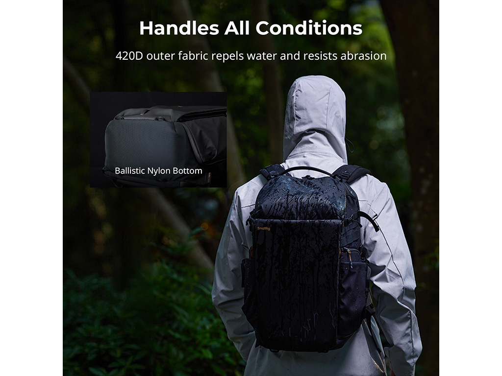 SmallRig 6521 Su Geçirmeyen 25 Litre Kapasiteli Outdoor Sırt Çantası