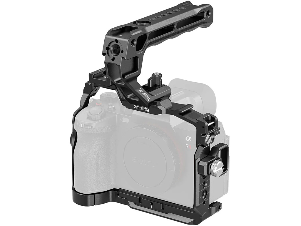 SmallRig 6703 Sony A7R VI Uyumlu HawkLock Kafes Kiti Üst Tutamak + HDMI Kablo Tutucu