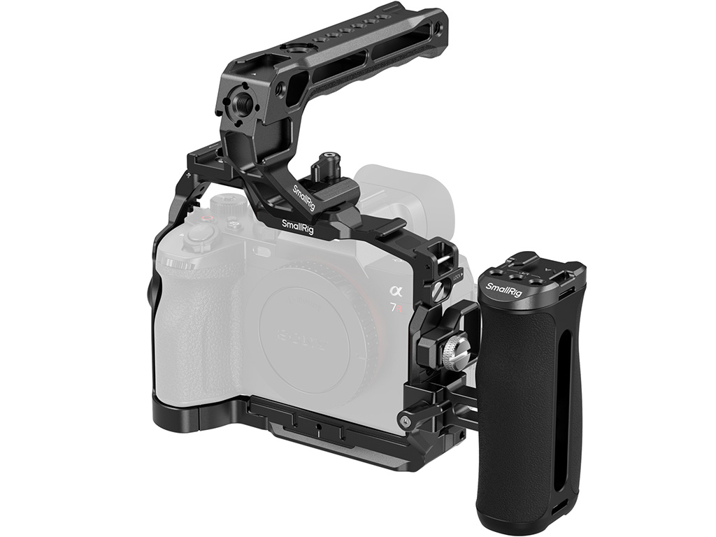 SmallRig 6704 Sony A7R VI Uyumlu HawkLock Full Kafes Kiti Üst Tutamak + Yan Tutamak + HDMI Tutucu
