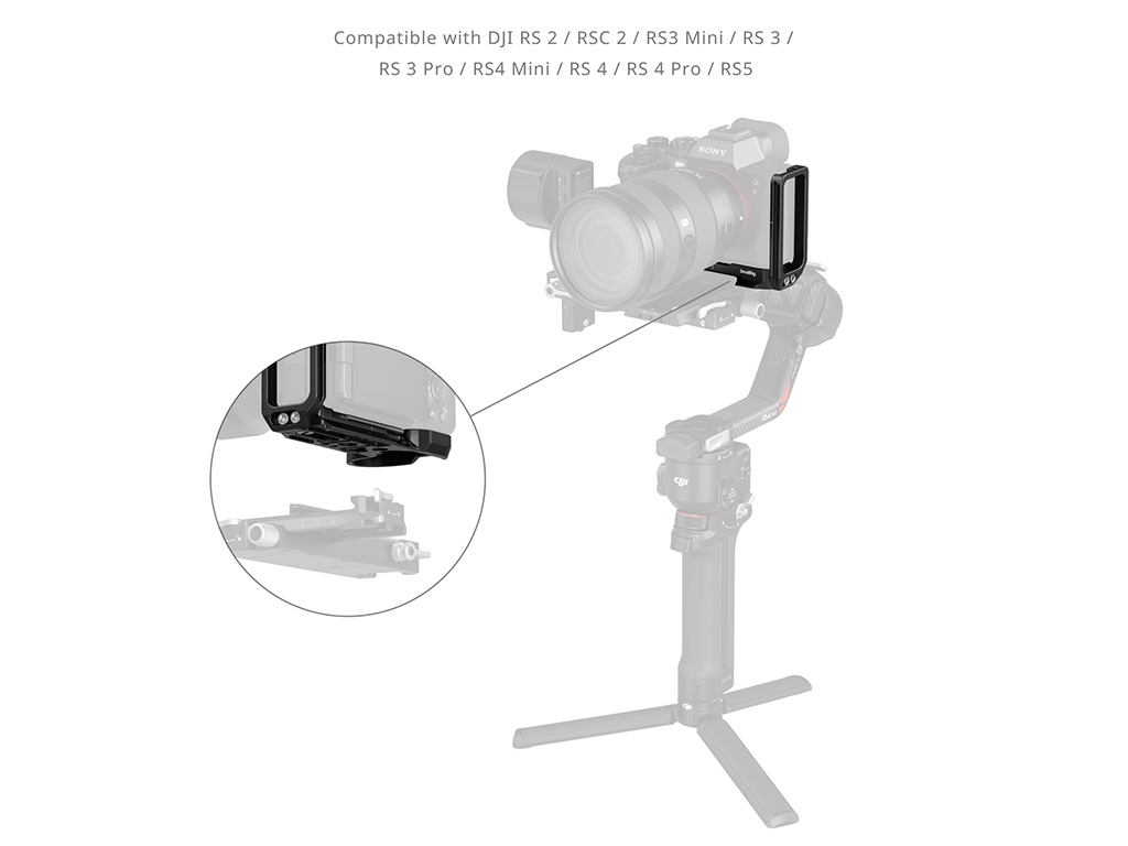SmallRig 6706 Sony A7R VI Uyumlu Arca Swiss L Braket