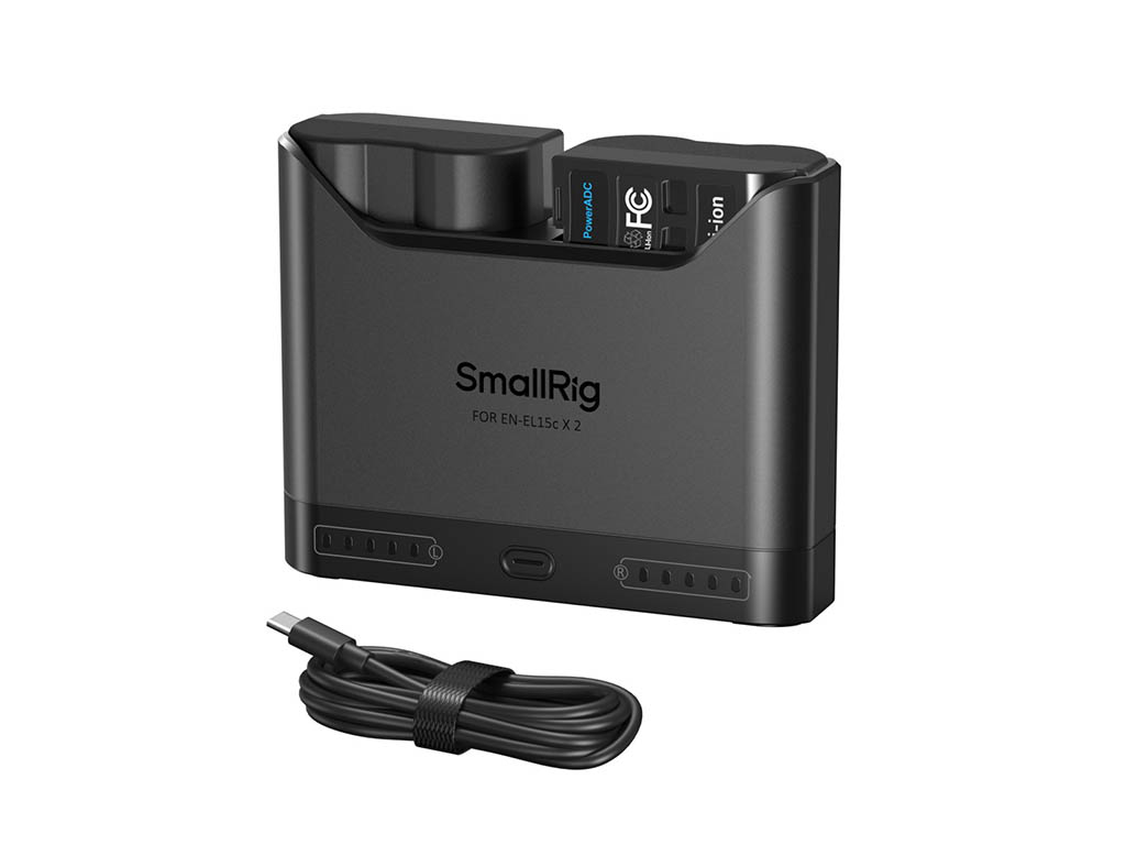 SmallRig 5486 Nikon EN-EL15C Turbo Hızlı 2 Batarya + Şarj Kiti 2 Batarya + Turbo Şarj Aleti